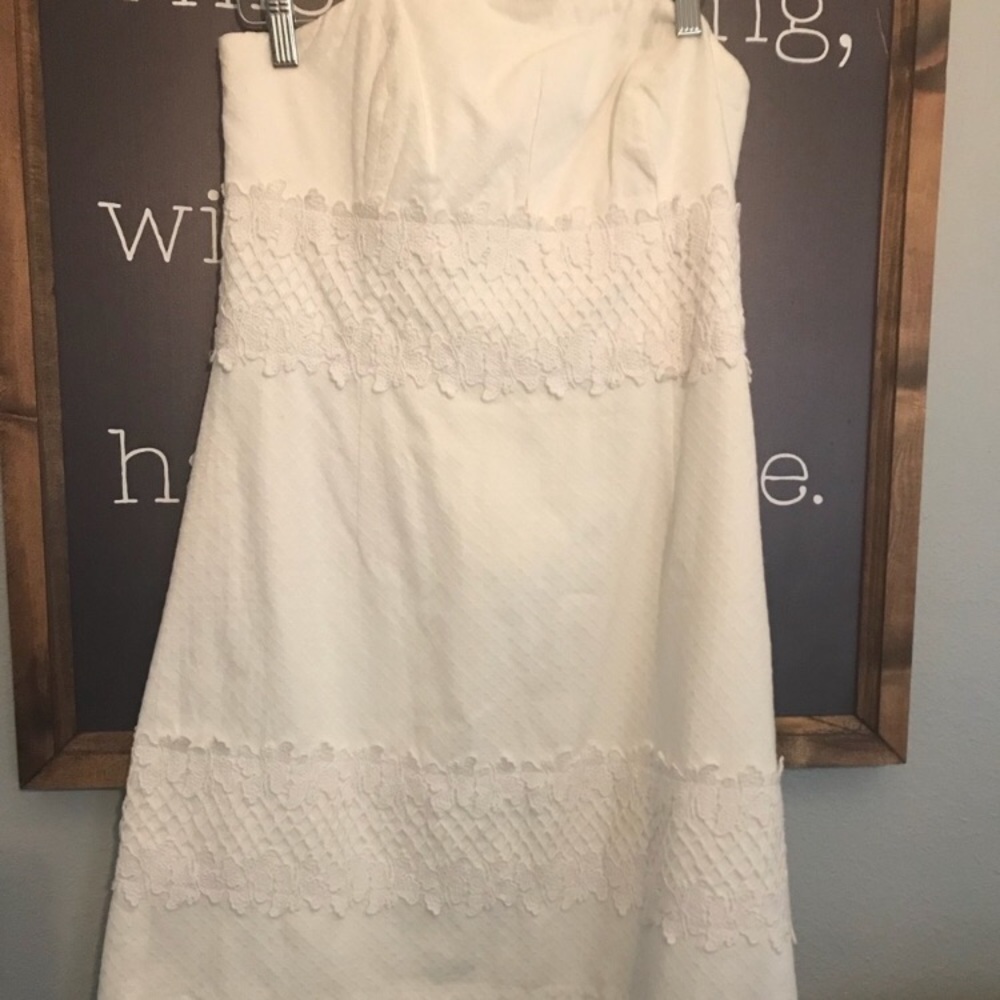EUC strapless dress size 6